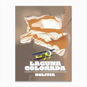 Laguna Colorada Bolivia Canvas Print