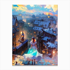 Fairytale City Canvas Print