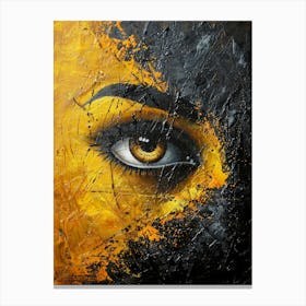 Eye Of The Tiger 5 Canvas Print