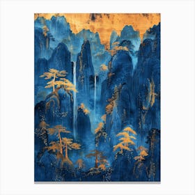 Chinese Mountains 88 Canvas Print