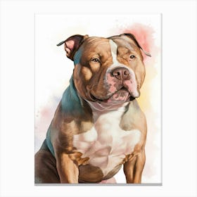 Pit Bull Terrier 1 Canvas Print