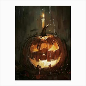 Halloween Pumpkin 31 Canvas Print