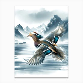 Wild Animal Illustration 360 Canvas Print