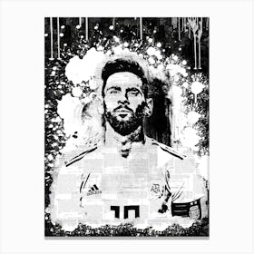 Lionel Messi Captain Canvas Print