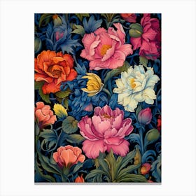 Floral Wallpaper 85 Canvas Print