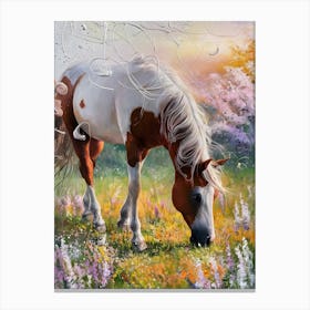 Horse In The Meadow 1 Canvas Print