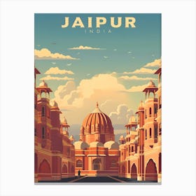 Jaipur India Travel Canvas Print