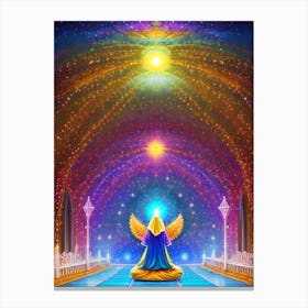 Angel Of Light Canvas Print