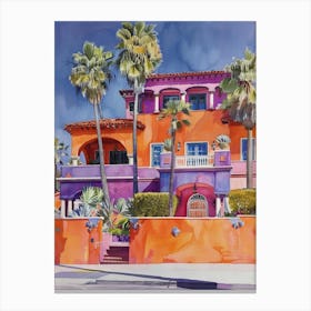 California House 15 Canvas Print