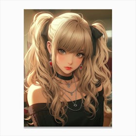 Misa Amane Death Note Canvas Print