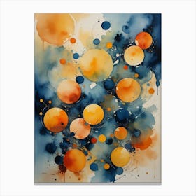 Abstract Watercolor Painting Canvas Print