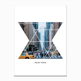 New York Geometric Canvas Print