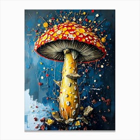 Mushroom Painting 4 Canvas Print