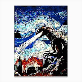 Godzilla 1 Canvas Print