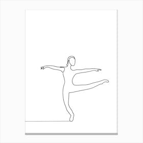 Ballet Dancer 2 Canvas Print