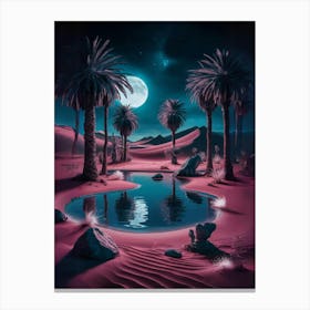 Pink Desert Canvas Print