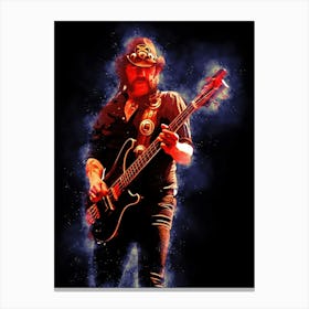 Spirit Of Lemmy Kilmister Motorhead Canvas Print