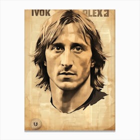 Luka Modri (1) Canvas Print