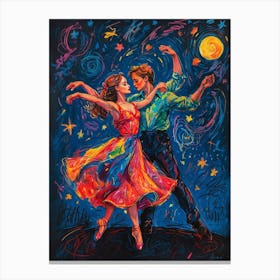 Star Dancers Canvas Print