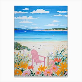 Esperance Beach, Australia, Matisse And Rousseau Style 2 Canvas Print