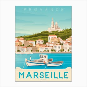 Marseille France Canvas Print