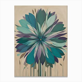 Abstract Flower 8 Canvas Print