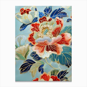 Chinese Floral Painting 14 Canvas Print