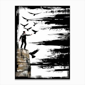 Crows 5 Canvas Print