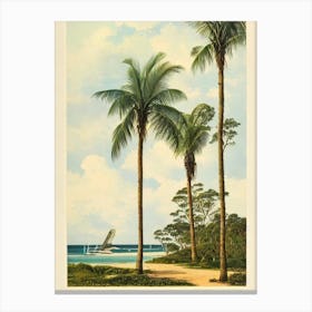 Smiths Beach Australia Vintage Canvas Print