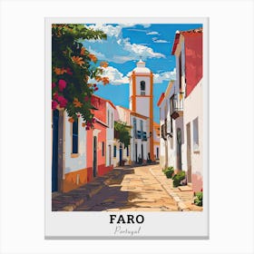 Faro Portugal Travel Canvas Print