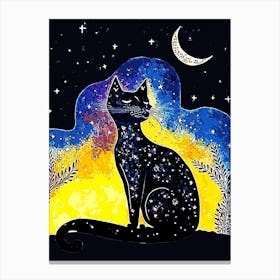 Art Cat Canvas Print