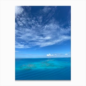 Beautiful Ocean Off Bermuda Canvas Print