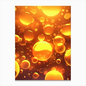 Bubbles In The Air Canvas Print