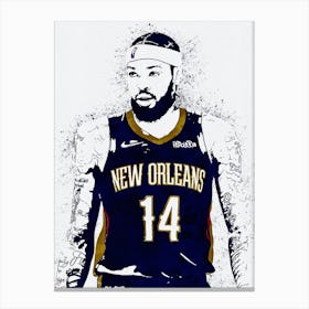 Brandon Ingram New Orleans Pelicans Canvas Print