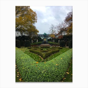 Park in Brussels, Belgium - Vertical Canvas Print