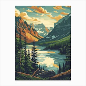 Retro Poster1 Canvas Print