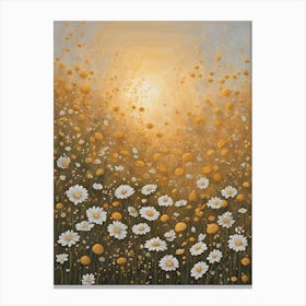 Daisy Field Canvas Print