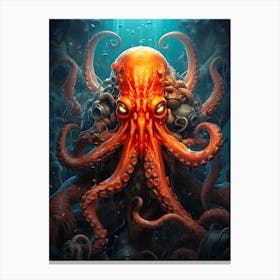 Octopus 2 Canvas Print