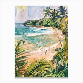 Hawaiian Beach 1 Canvas Print