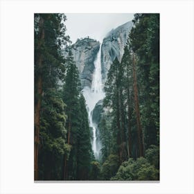 Waterfall Forest (31) Canvas Print