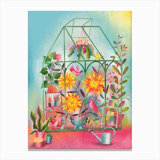 Greenhouse Dream Canvas Print