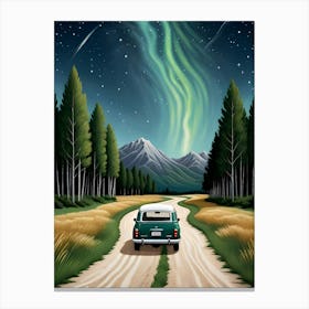 Aurora Borealis Canvas Print