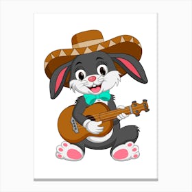 Prints, posters, nursery, children's rooms. Fun, musical, hunting, sports, and guitar animals add fun and decorate the place.27 Canvas Print