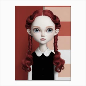 Girl With Red Hair 1 Canvas Print