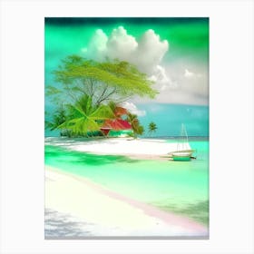 Panglao Island Philippines Soft Colours Tropical Destination Canvas Print