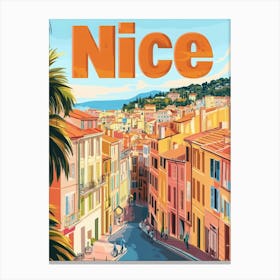 Aihrgdesign A Retro Travel Poster For Nice Canvas Print