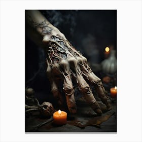 Hand Of The Dead 1 Canvas Print