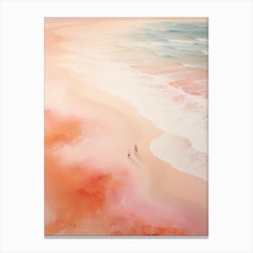 serene beach scene Canvas Print
