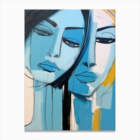 Two Women 3 Canvas Print