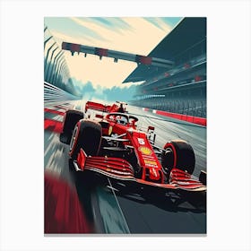 Ferrari F1 Car Canvas Print